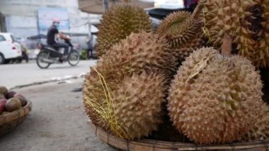Closeup Durian içinde belgili tanımlık çarşı