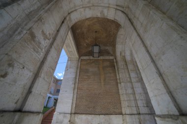 Geçiş eski kemerler, mimari. Görme palace, Aranjuez (bir müze günümüzde), 18. yüzyıl, royal residence İspanya Anıtı.
