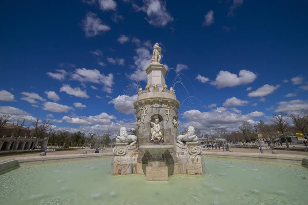 Lyon Madrid Spanyolország Március 2018 Mariblanca Aranjuez Szökőkút — Stock Fotó