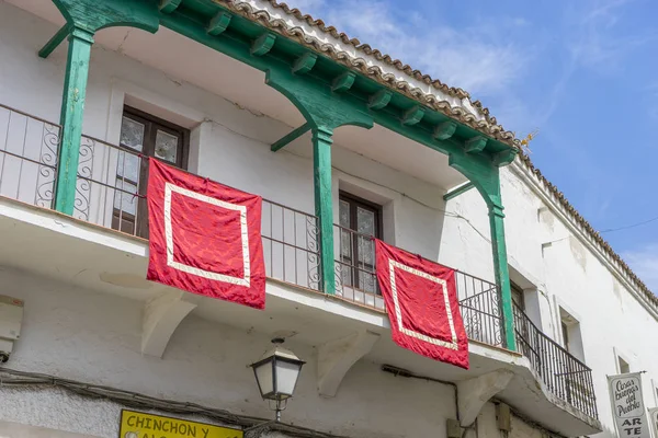 Chinchon Madrid Dubna 2017 Španělsko Středověký Trh Kde Vyvinul Trh — Stock fotografie