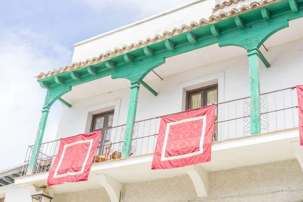 Chinchon Madrid Dubna 2017 Španělsko Středověký Trh Kde Vyvinul Trh — Stock fotografie