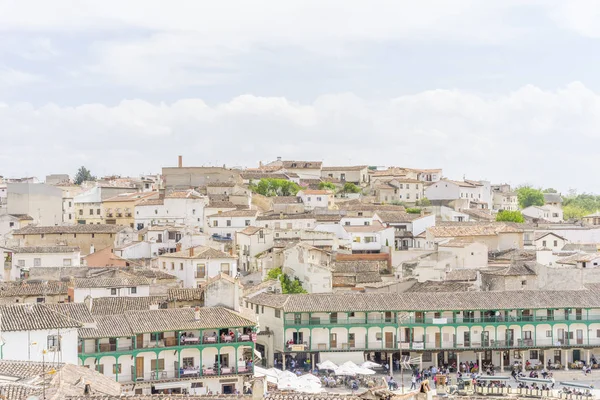 Chinchon Madrid Dubna 2017 Španělsko Středověký Trh Kde Vyvinul Trh — Stock fotografie