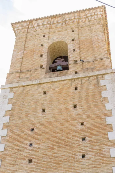 Tower Church Chinchon Madrid Province Spain — Stock Photo, Image