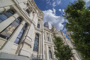 Madrid belediye veya eski iletişim Palace, İspanya, Cibeles Çeşme