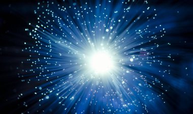 Fiber optik gösteren veri veya Internet iletişim kavramı