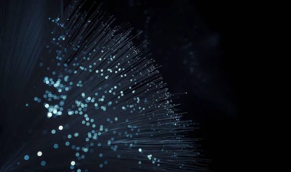 Glasfaser Glasfaser Mit Daten Oder Internet Kommunikationskonzept — Stockfoto