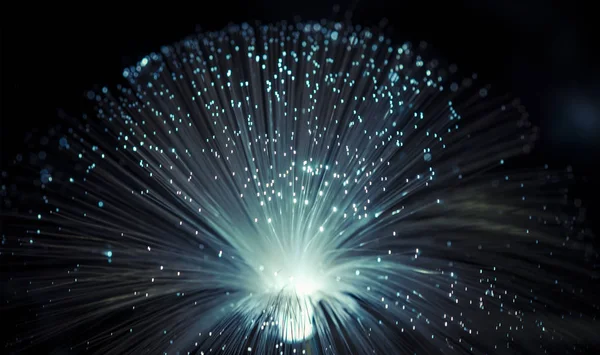 light fiber optics, fiber threads for ultra fast internet communications, thin light threads that move information at high speed