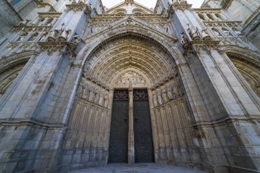 Ana kapısı, Toledo - katedral Primada Santa Maria de Toledo cephe İspanyol Kilisesi Gotik tarzı