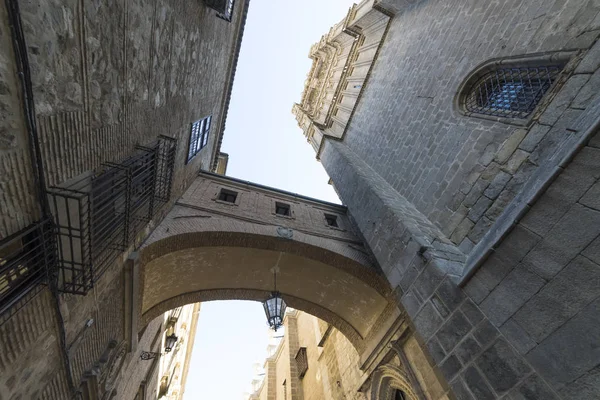 Wieża Toledo Fasada Katedry Primada Santa Maria Toledo Hiszpański Kościół — Zdjęcie stockowe