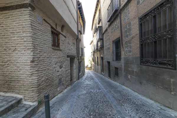 Middeleeuwse Straat Spaanse Stad Toledo Unesco Werelderfgoed Site — Stockfoto