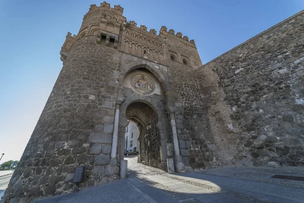 Toledo Puerta Del Sol Güneş Kapı Spanya Nın Kapısı — Stok fotoğraf