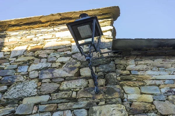 Reconstrucción Antiguas Casas Piedra Para Repoblación Antiguos Pueblos Provincia Zamora — Foto de Stock