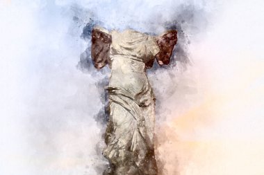 Suluboya, Samothrace'in Kanatlı Zaferi. Samotracia Antik Sanatı Zaferi