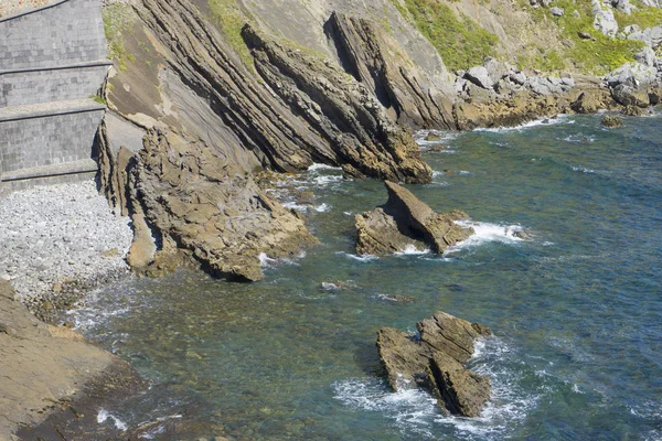 San Juan Gaztelugatxe Island View Baszkföld Történelmi Sziget Észak Spanyolország — Stock Fotó