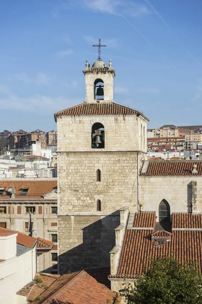 Vista Aérea Catedral Cidade Santander Espanha — Fotografia de Stock