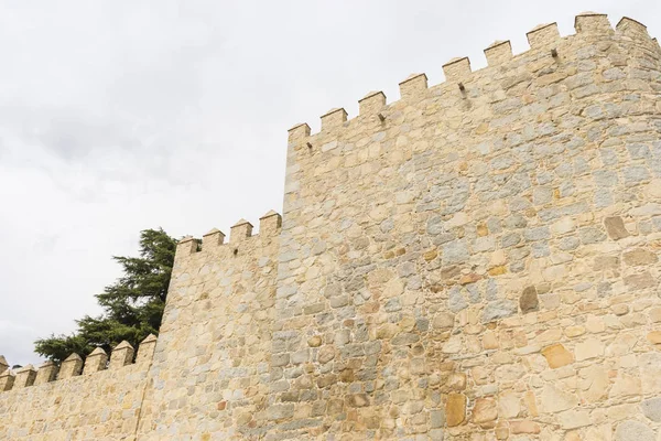 Mauern Der Stadt Avila Castilla Len Spanien Befestigte Mittelalterliche Stadt — Stockfoto