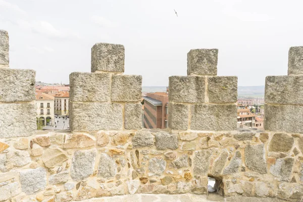 Walls City Avila Castilla Len Spain Fortified Medieval City — Stock Photo, Image