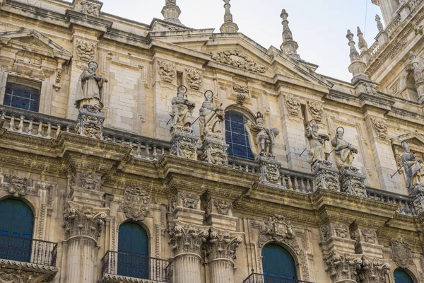 Hlavní Fasáda Katedrály Jaen Andalucii Španělsko — Stock fotografie