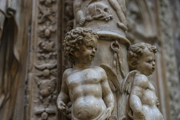 Avila Espanha Abril 2019 Interior Catedral Ávila Durante Celebração Semana — Fotografia de Stock