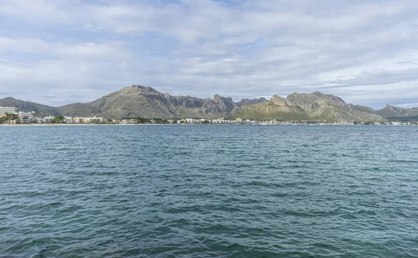 Turismo Mallorca Aguas Turquesas Tranquilas Mar Mediterráneo Escenas Vacaciones Con — Foto de Stock