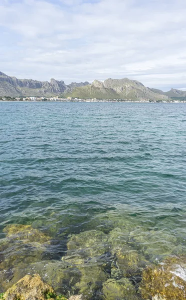 Paradis Majorque Eaux Turquoises Calmes Dans Mer Méditerranée Scènes Vacances — Photo