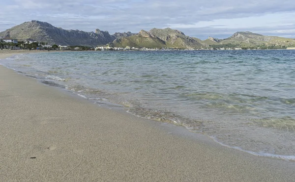 Mallorca Kalme Turquoise Wateren Middellandse Zee Vakantie Scènes Met Een — Stockfoto