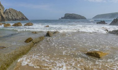 Seyahat, Costa Quebrada, Arnia'da kantabriya kıyı şeridi 