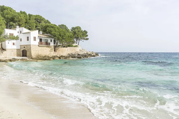 Paradis Eaux Turquoise Mer Méditerranée Sur Les Plages Île Majorque — Photo