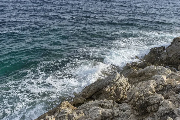 Turkusowe Wody Morza Śródziemnego Plażach Wyspy Majorki Baleary Hiszpania — Zdjęcie stockowe