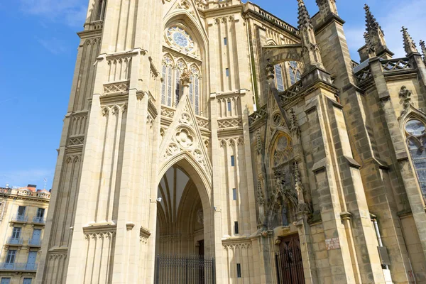 Catedral Buen Pastor Cidade San Sebastian País Basco Espanha — Fotografia de Stock