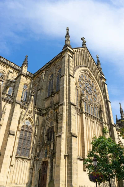 Cattedrale Buen Pastor Nella Città San Sebastian Paesi Baschi Spagna — Foto Stock