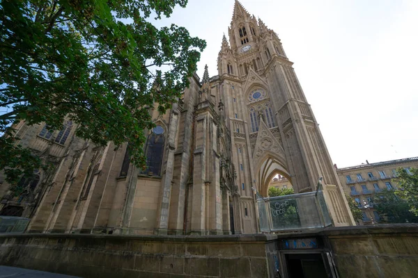 Spanya Nın Bask Bölgesi San Sebastian Şehrindeki Buen Pastor Katedrali — Stok fotoğraf