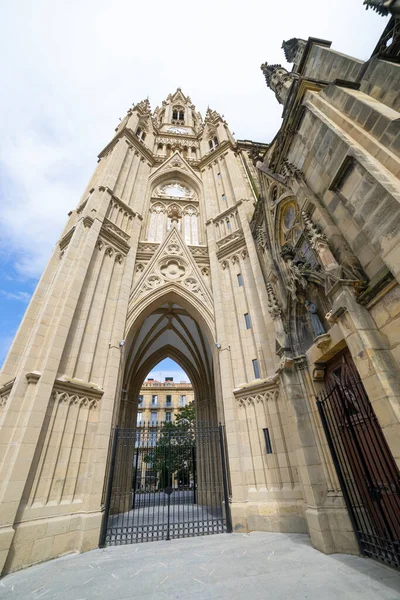 Buen Pastor Cathedral City San Sebastian Basque Country Spain — стокове фото