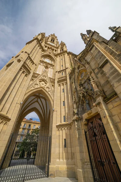 Buen Pastor Cathedral Város San Sebastian Baszkföld Spanyolország — Stock Fotó