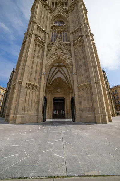 Buen Pastor Cathedral San Sebastian Kraj Basków Hiszpania — Zdjęcie stockowe