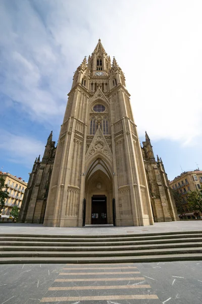 Catedral Buen Pastor Cidade San Sebastian País Basco Espanha — Fotografia de Stock