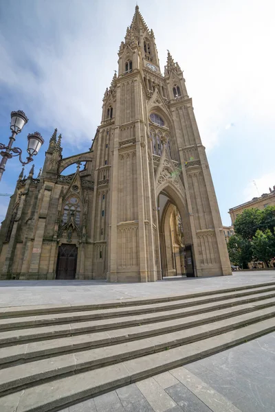 Cattedrale Buen Pastor Nella Città San Sebastian Paesi Baschi Spagna — Foto Stock