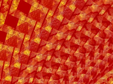 Yaratıcı arka plan, güçlü ve parlak güneş, dalgalar ve sinsi şekiller, reklam ve tasarımlar için dekoratif görüntü