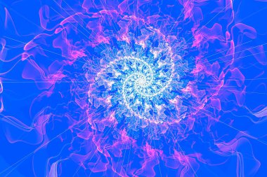 Yaratıcı arka plan, güçlü ve parlak soyut güneş, reklam ve tasarımlar için dekoratif görüntü