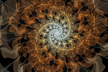 Yaratıcı arka plan, güçlü ve parlak soyut güneş, reklam ve tasarımlar için dekoratif görüntü