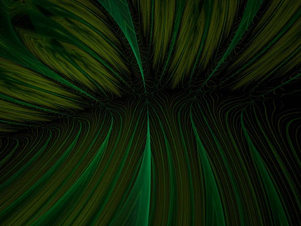 Kreatív Háttér Növény Levelek Hullámok Kígyózó Formák Dekoratív Kép Reklám — Stock Fotó