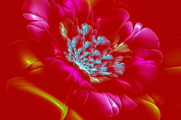 Wallpaper Imagination Creative Background Large Petal Flower Decorative Image Advertising — Stock Photo, Image