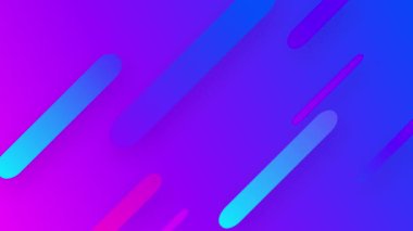 Kesintisiz canlı arka plan. Gölgeler ile Neon mor mavi modern çizgiler.
