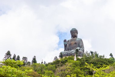 Tian Tan Buddha, büyük Budda, muazzam Tian Tan Buda Hong Kong Po Lin manastırda. Dünyanın en yüksek açık oturmuş bronz Buda Nong ping 360 bulunmaktadır..
