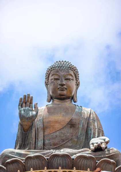 Tian Tan Buddha Nagy Budda Hatalmas Tian Tan Buddha Lin — Stock Fotó