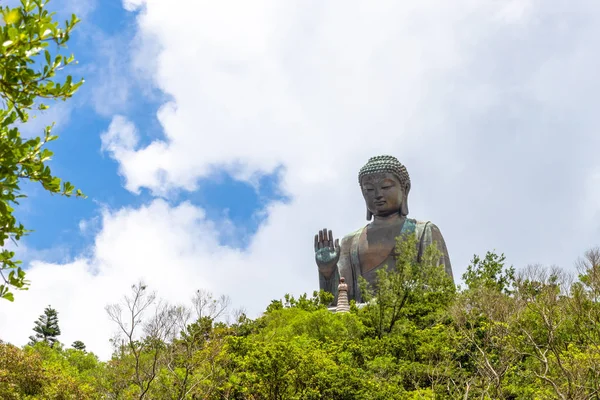 Tian Tan Buddha Büyük Budda Muazzam Tian Tan Buda Hong — Stok fotoğraf