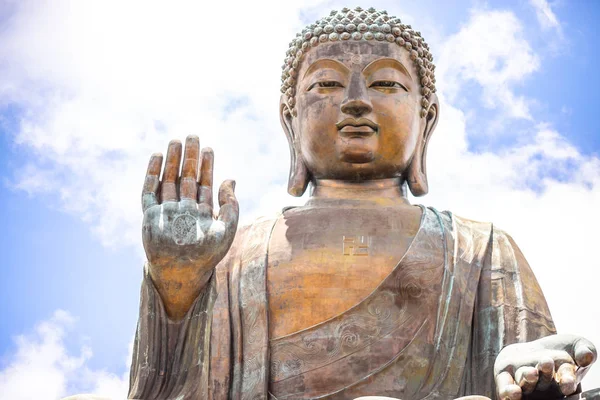 Tian Tan Buddha Nagy Budda Hatalmas Tian Tan Buddha Lin — Stock Fotó