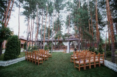 şeffaf düğün arch töreni dekorasyon için