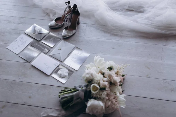 Decoración de la boda invitación, boda, tarjeta, flor de fondo — Foto de Stock
