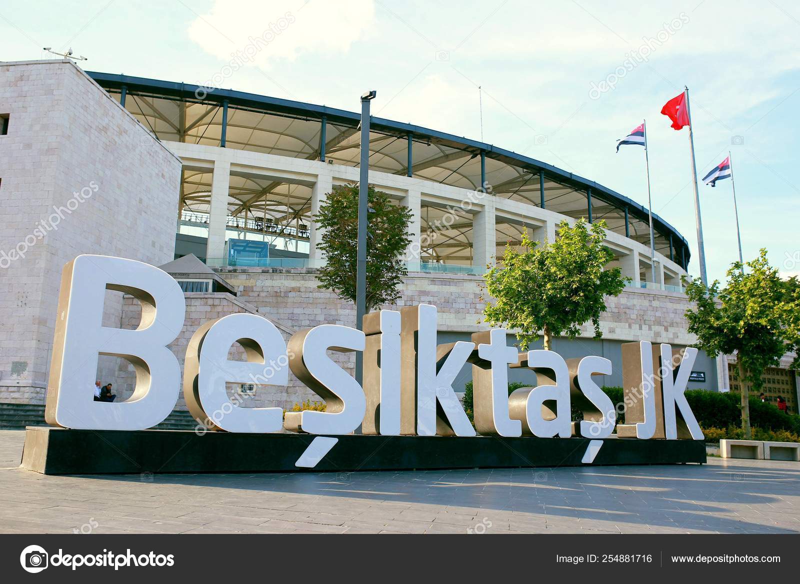 Istanbul Turkey May 2018 Besiktas Vodafone Park Stadium Stadium Home –  Stock Editorial Photo © resulmuslu #377012416